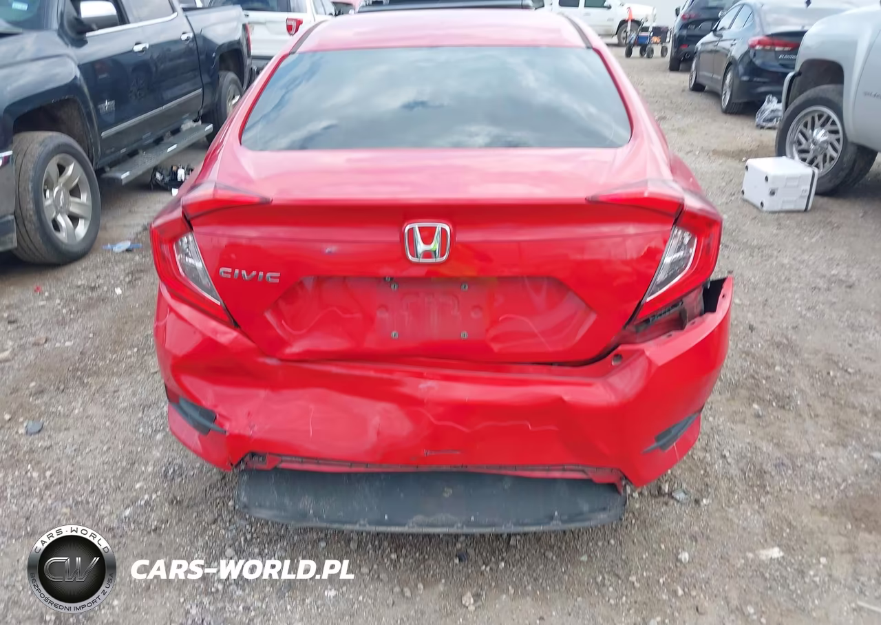 2019 Honda Civic Lx VIN:2HGFC2F69KH552086 - 16