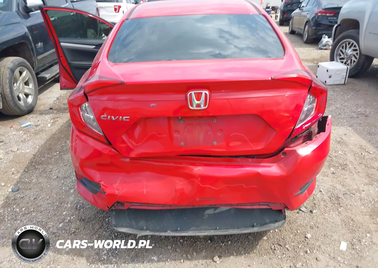 2019 Honda Civic Lx VIN:2HGFC2F69KH552086 - 6