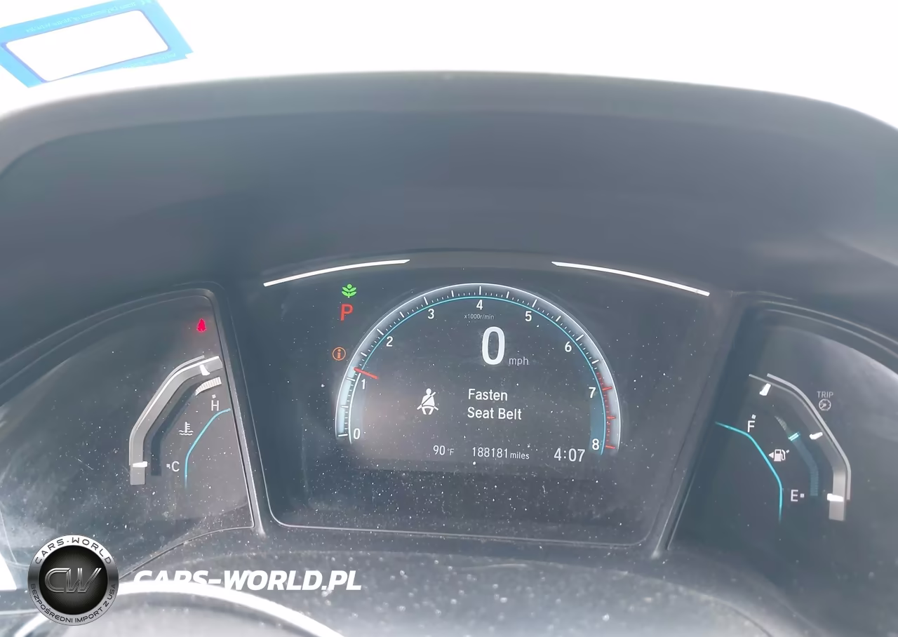 2019 Honda Civic Lx VIN:2HGFC2F69KH552086 - 7