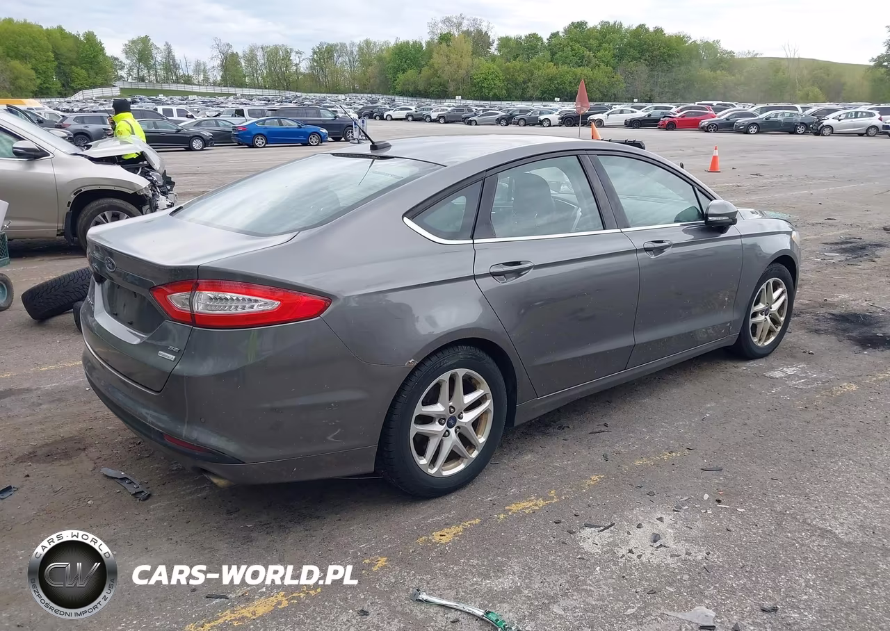 2014 Ford Fusion Se VIN:3FA6P0HD4ER178908 - 4