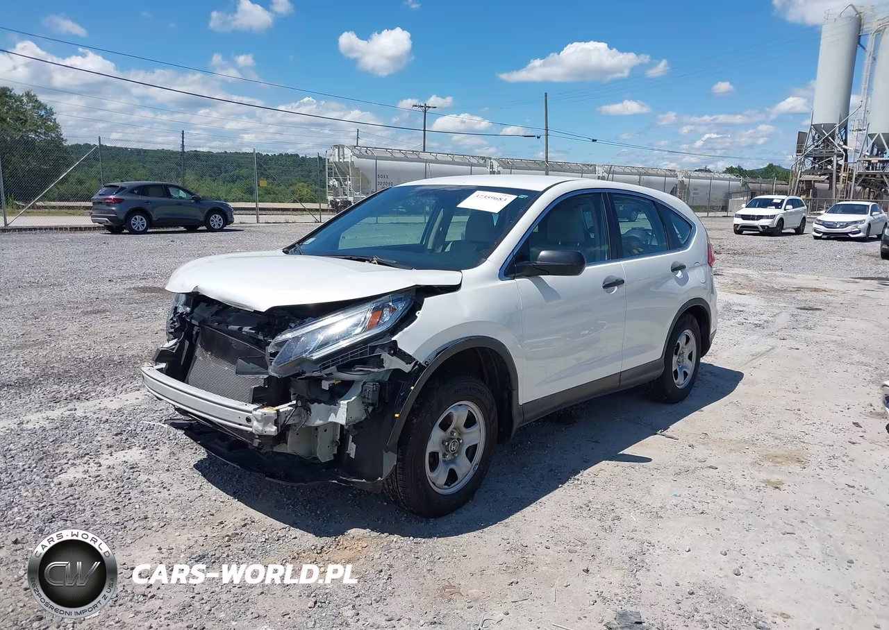 2015 Honda Cr-V Lx VIN:5J6RM4H38FL010326 - 2