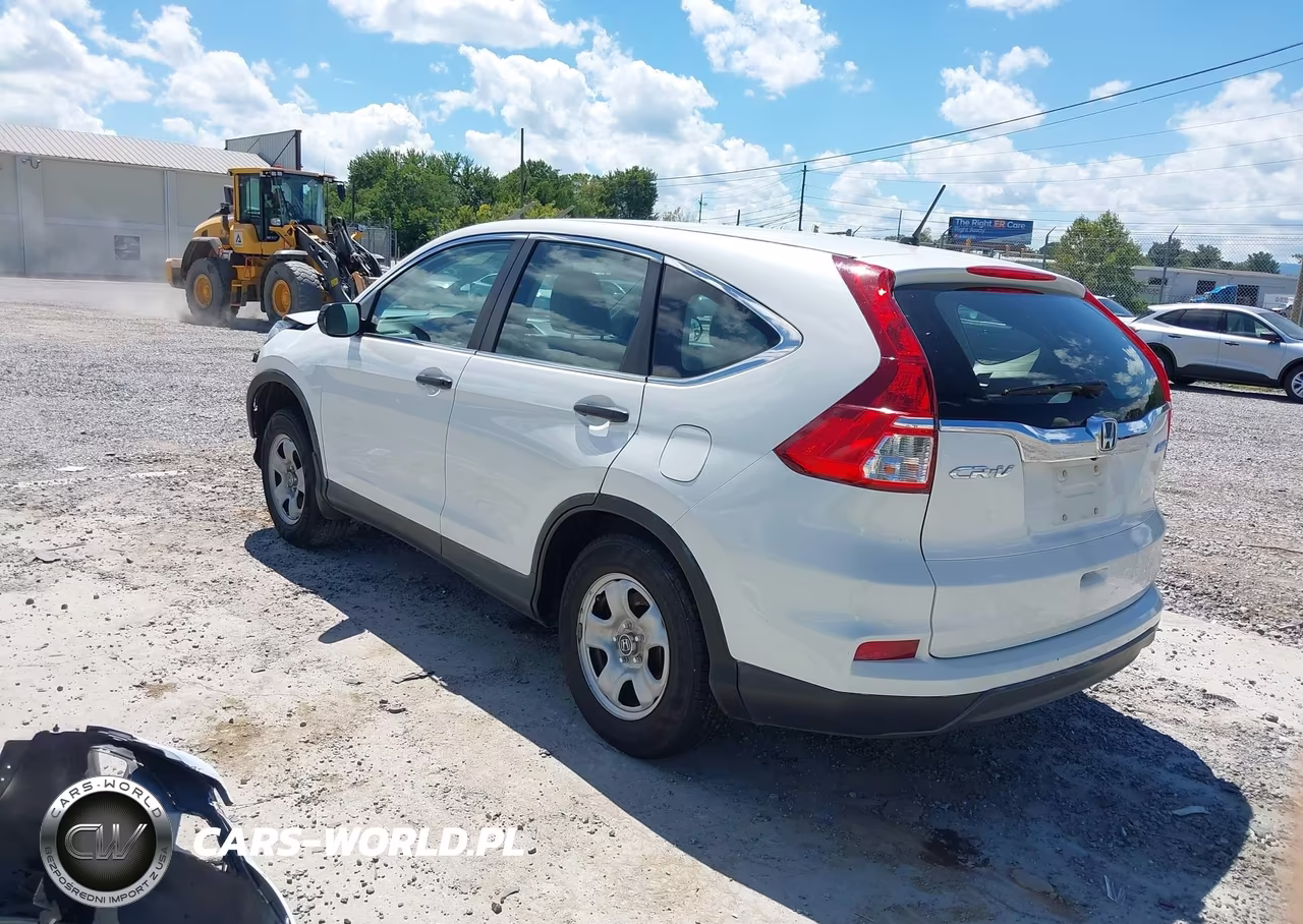 2015 Honda Cr-V Lx VIN:5J6RM4H38FL010326 - 3