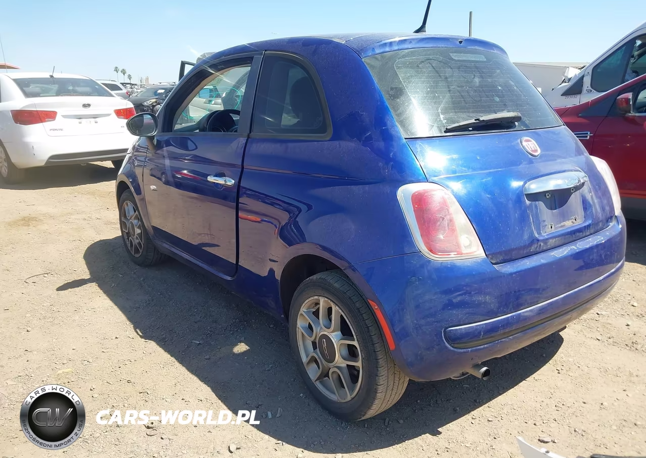 2012 Fiat 500 Pop VIN:3C3CFFAR1CT104584 - 3