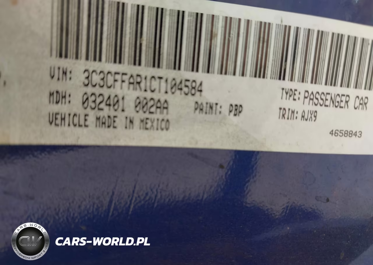 2012 Fiat 500 Pop VIN:3C3CFFAR1CT104584 - 9