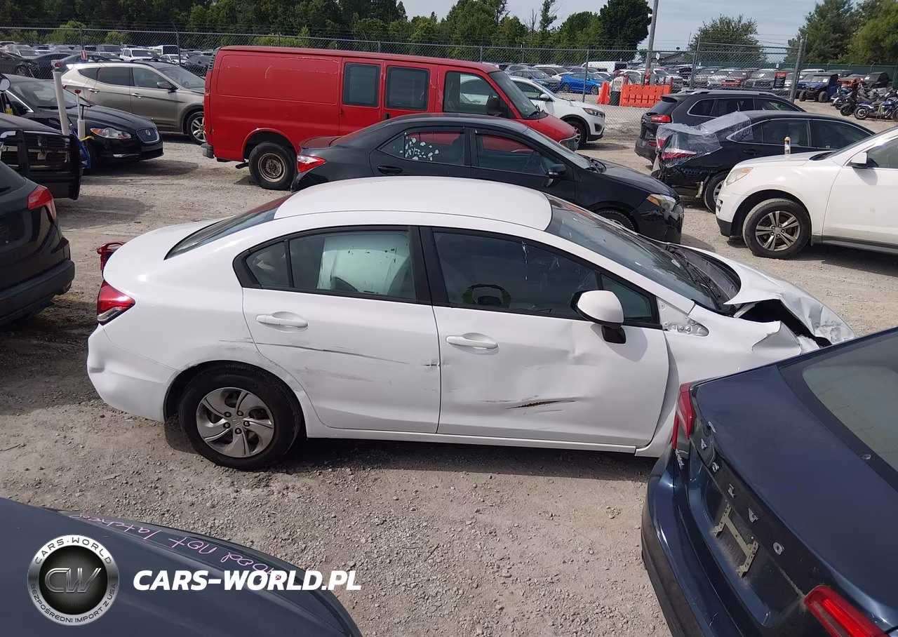 2013 Honda Civic Lx VIN:2HGFB2F58DH550696 - 13