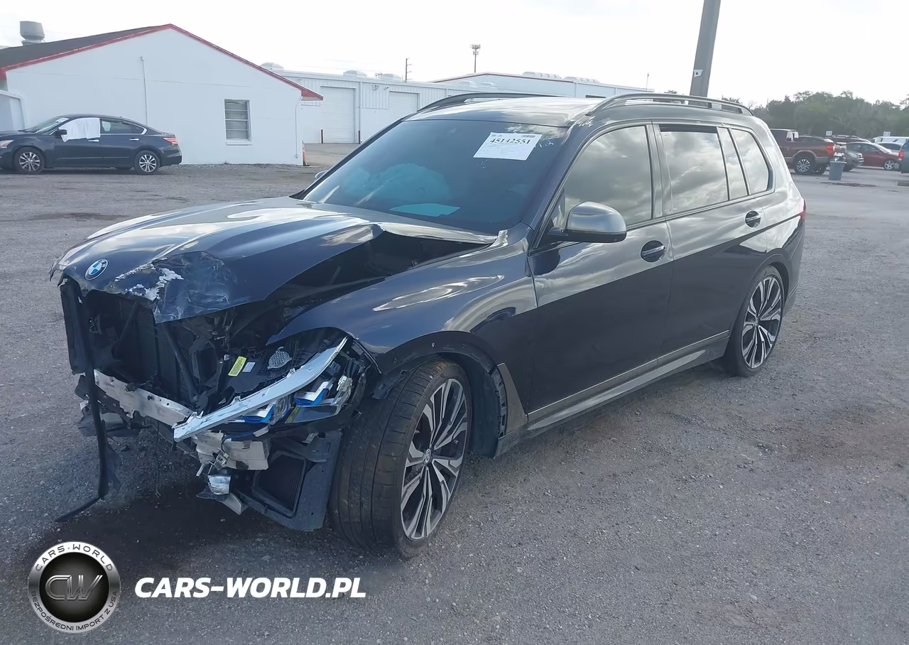 2020 BMW X7 M50I VIN:5UXCX6C0XL9B23412 - 2