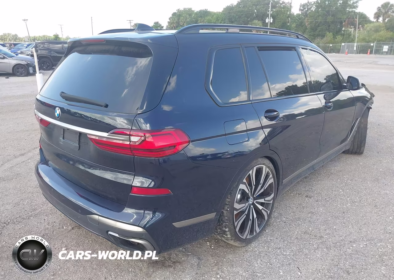 2020 BMW X7 M50I VIN:5UXCX6C0XL9B23412 - 4