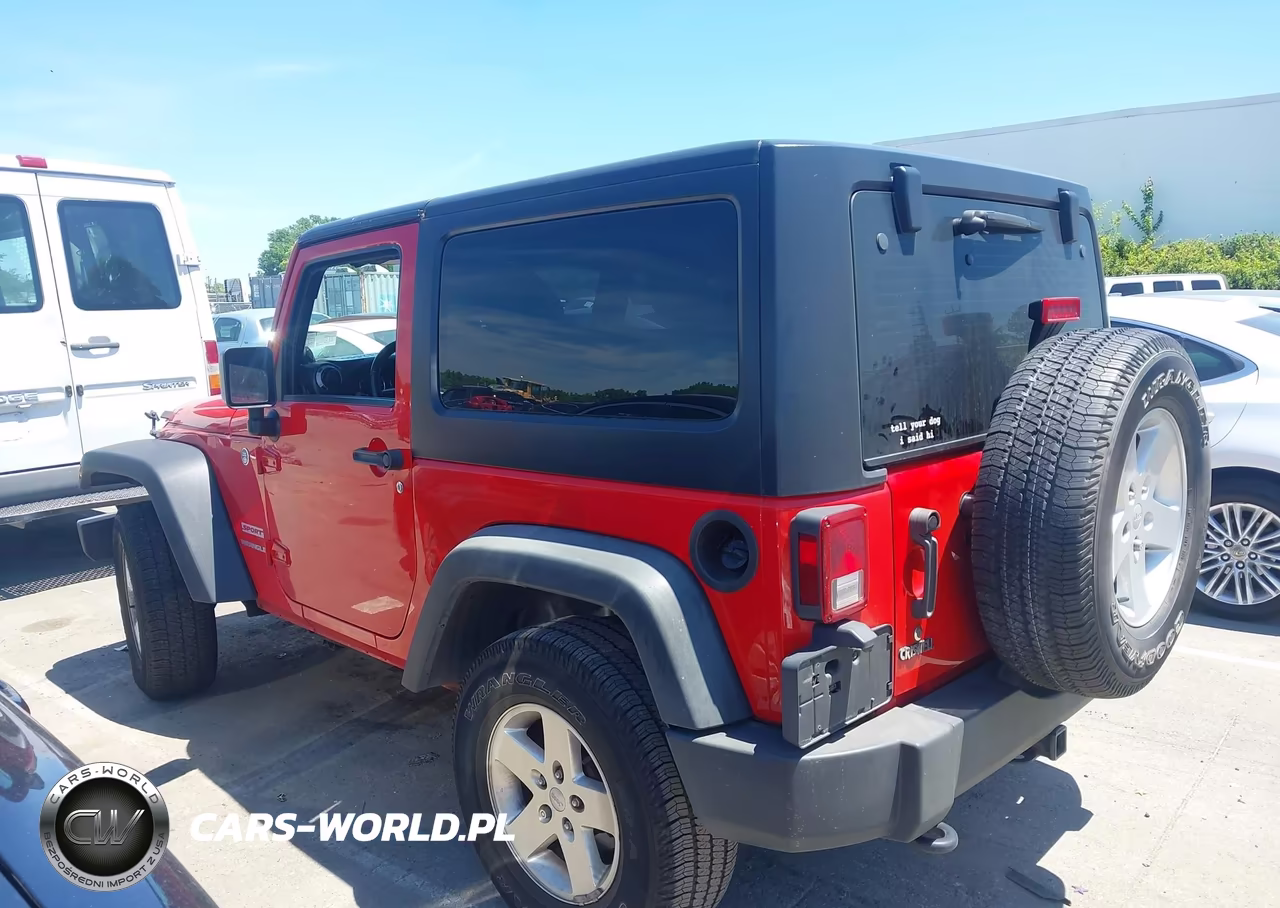 2011 Jeep Wrangler Sport VIN:1J4AA2D19BL507054 - 14