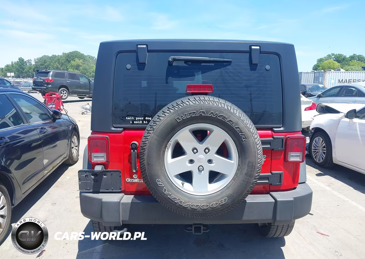 2011 Jeep Wrangler Sport VIN:1J4AA2D19BL507054 - 16
