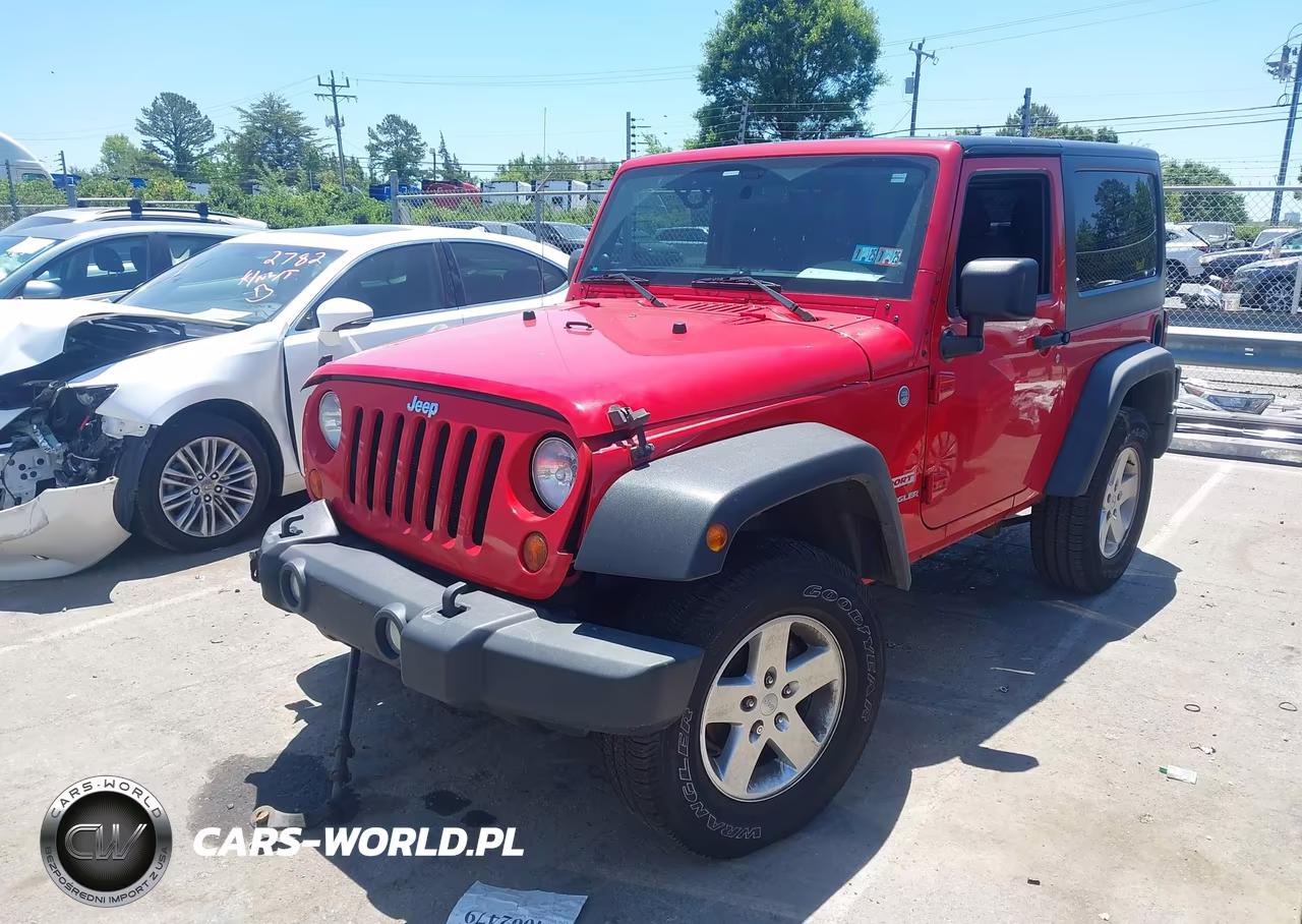 2011 Jeep Wrangler Sport VIN:1J4AA2D19BL507054 - 2