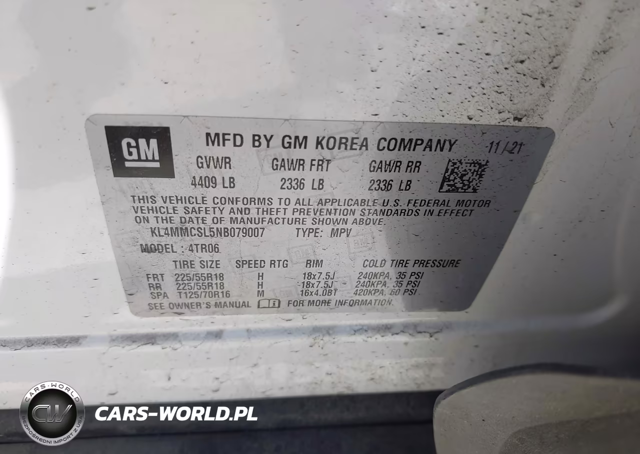 2022 Buick Encore Gx Awd Preferred VIN:KL4MMCSL5NB079007 - 9