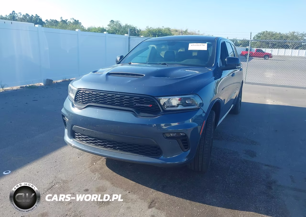 2021 Dodge Durango R-T Rwd VIN:1C4SDHCT0MC682528 - 2