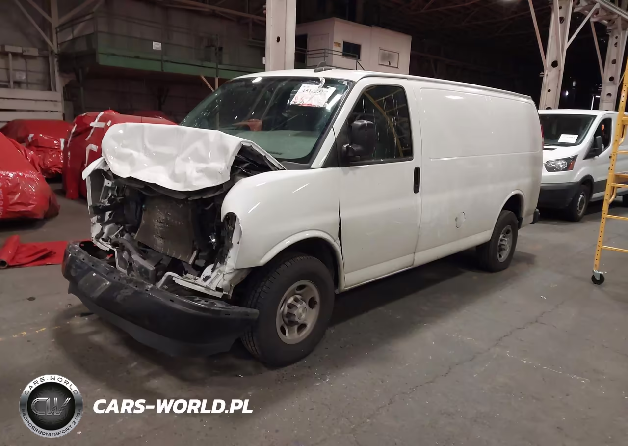 2022 Chevrolet Express Cargo Rwd 2500 Regular Wheelbase Wt VIN:1GCWGAFP9N1271382 - 2