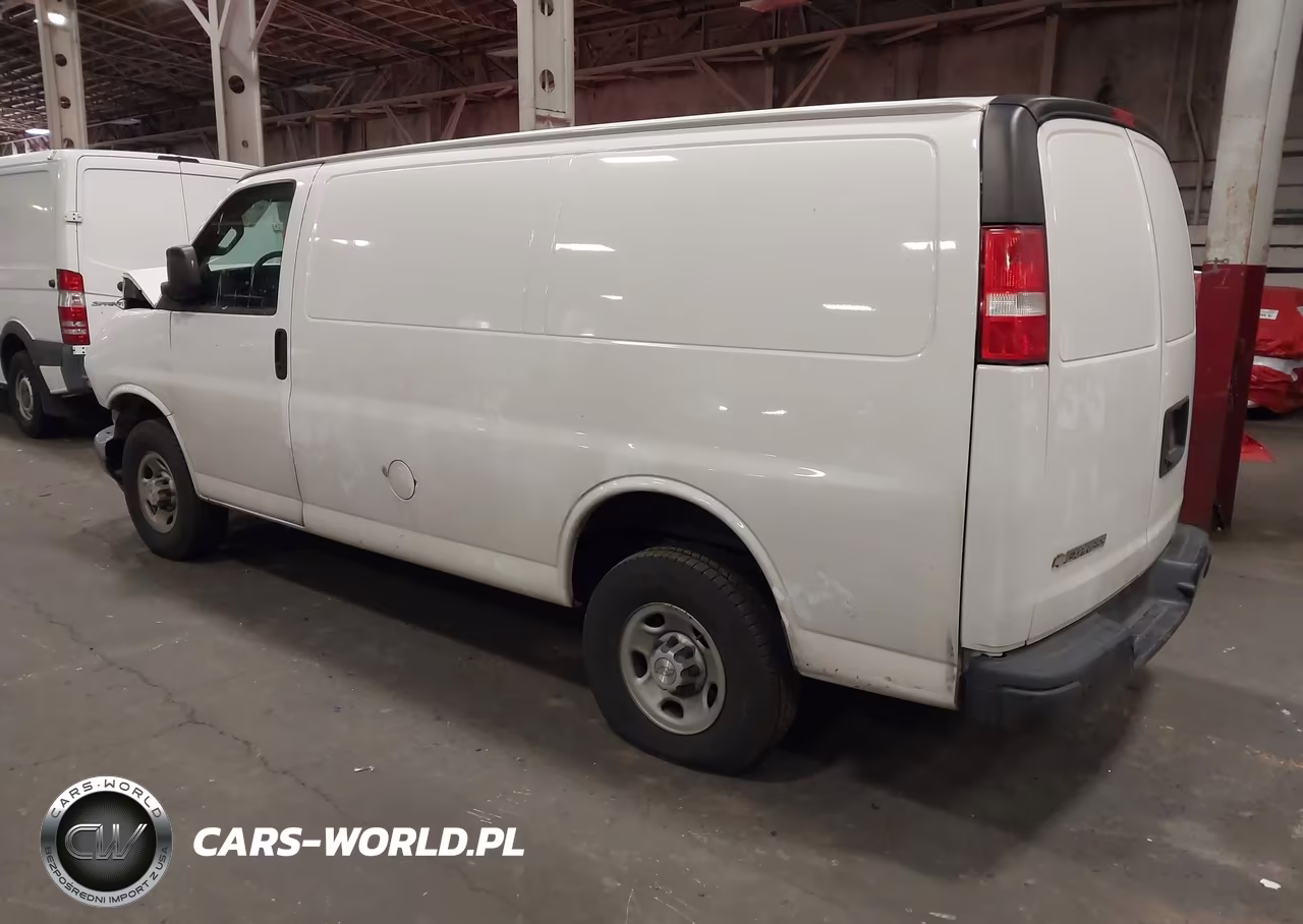 2022 Chevrolet Express Cargo Rwd 2500 Regular Wheelbase Wt VIN:1GCWGAFP9N1271382 - 3