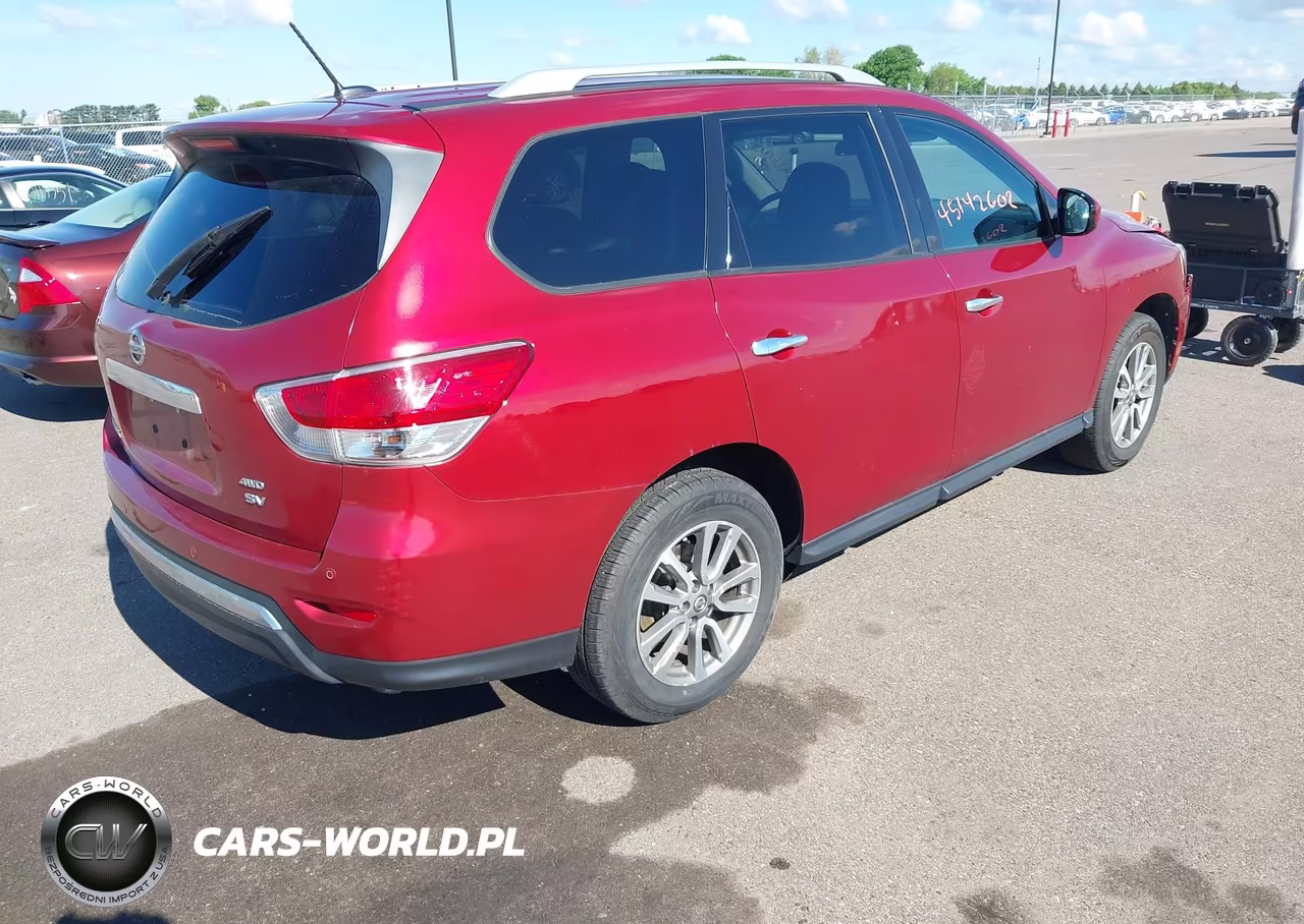 2014 Nissan Pathfinder Sv VIN:5N1AR2MM4EC625330 - 4