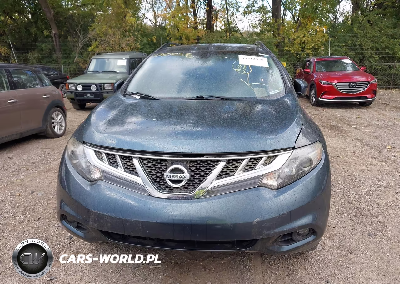 2014 Nissan Murano Sl VIN:JN8AZ1MW9EW528904 - 12