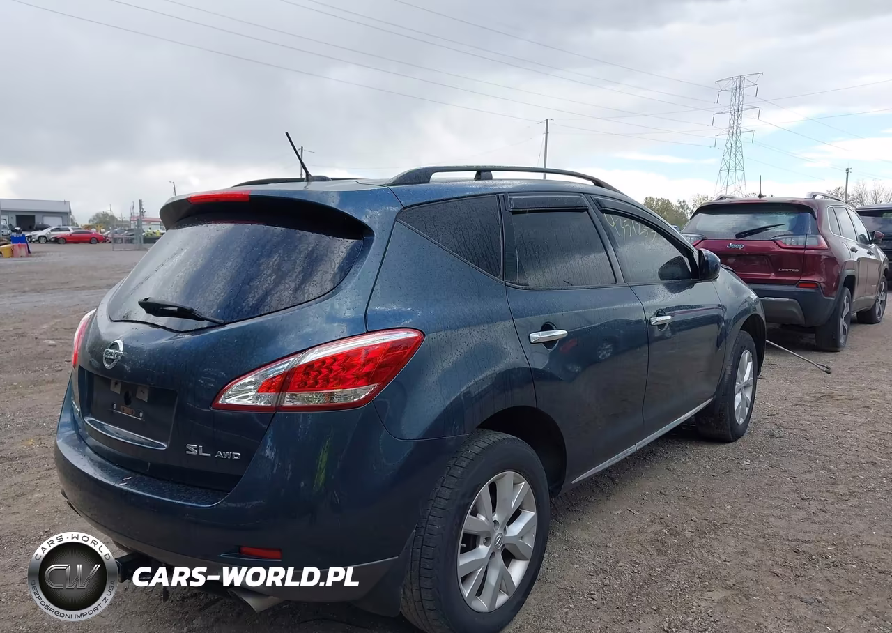 2014 Nissan Murano Sl VIN:JN8AZ1MW9EW528904 - 4