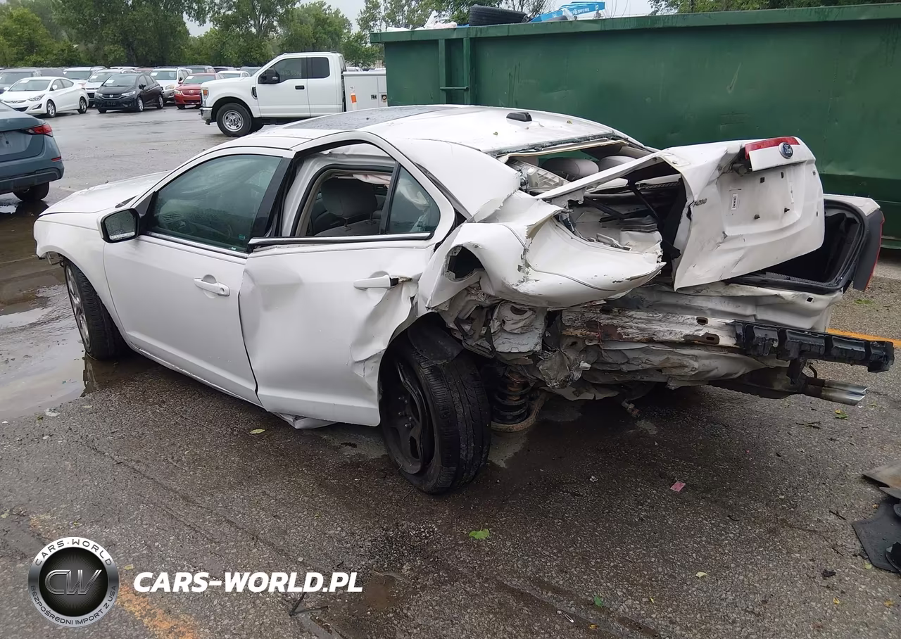 2010 Ford Fusion Se VIN:3FAHP0HA2AR350507 - 3