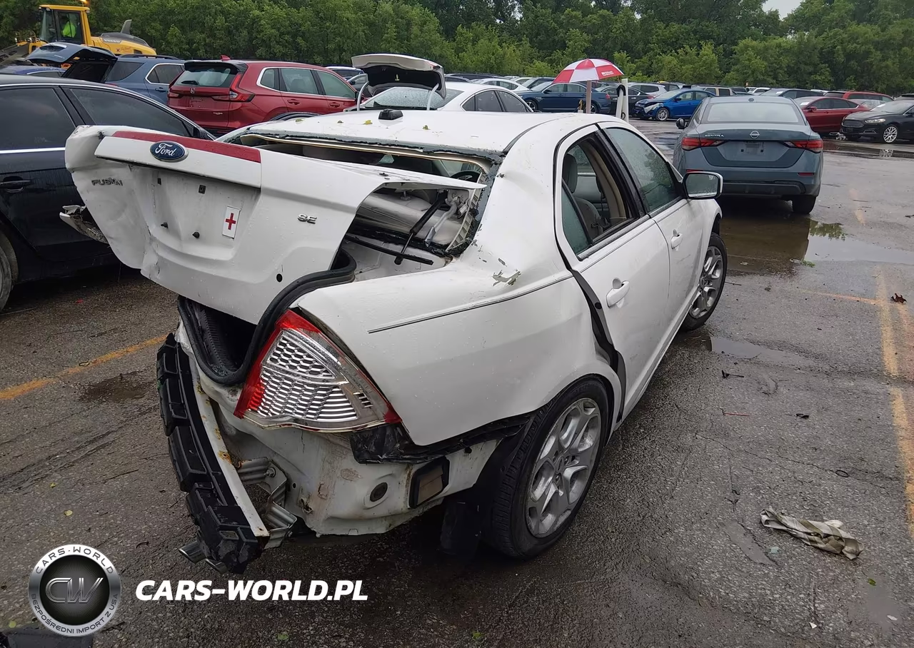 2010 Ford Fusion Se VIN:3FAHP0HA2AR350507 - 4