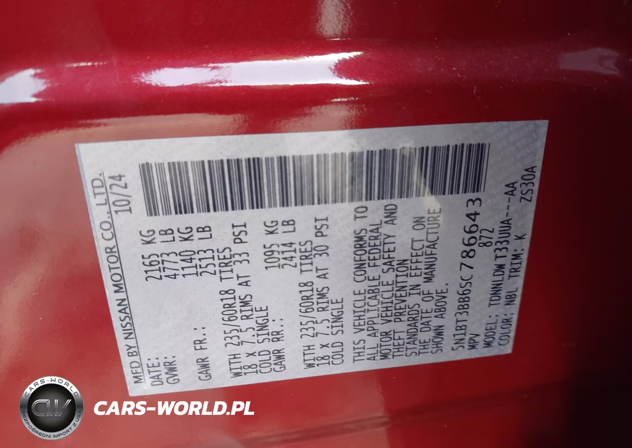2025 Nissan Rogue Sv Intelligent Awd VIN:5N1BT3BB6SC786643 - 9