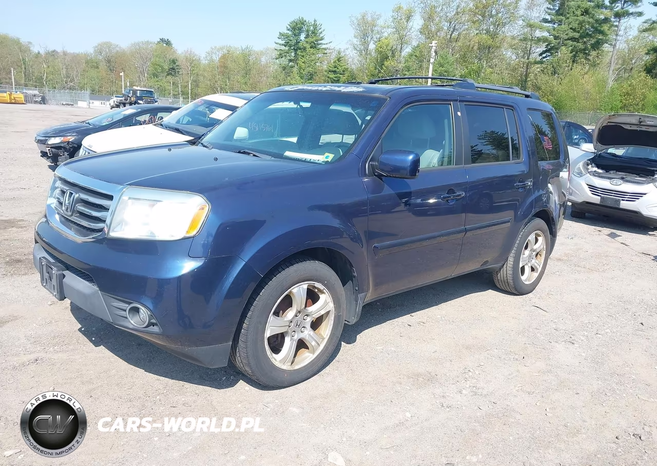 2015 Honda Pilot Ex-L VIN:5FNYF4H56FB019025 - 2