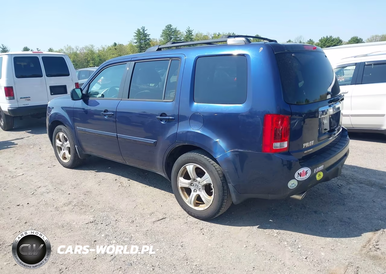 2015 Honda Pilot Ex-L VIN:5FNYF4H56FB019025 - 3