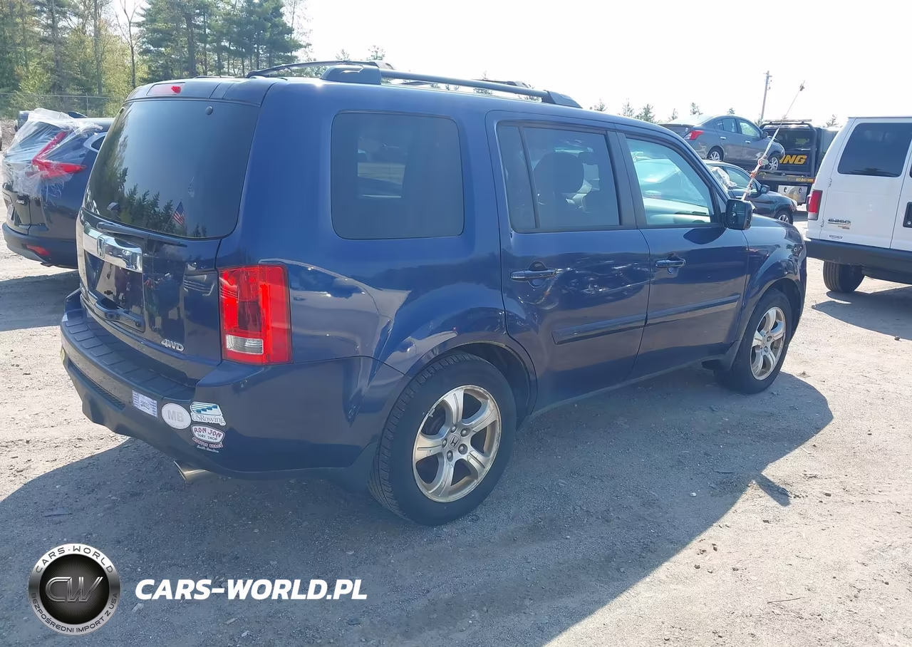 2015 Honda Pilot Ex-L VIN:5FNYF4H56FB019025 - 4