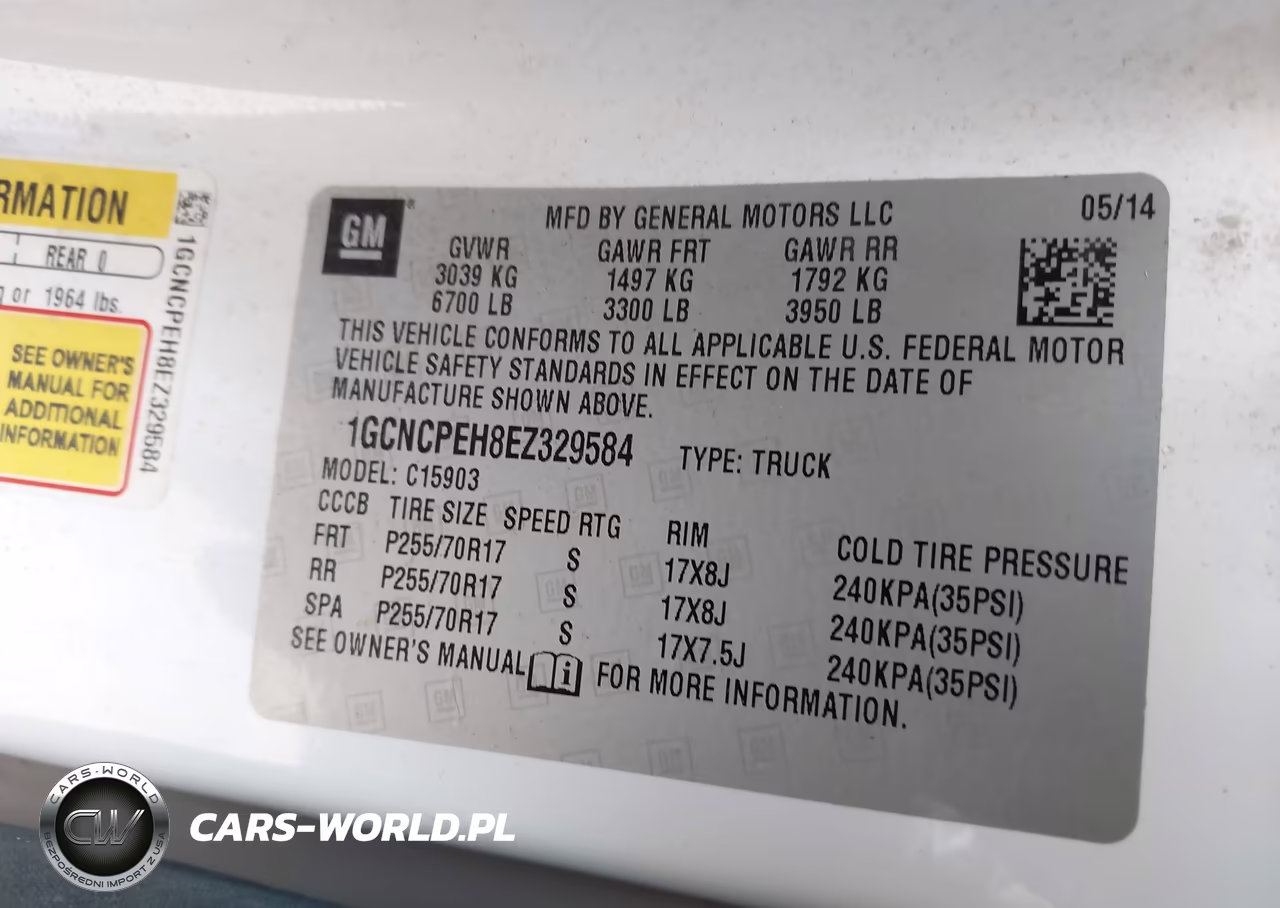 2014 Chevrolet Silverado 1500 Work Truck 1Wt VIN:1GCNCPEH8EZ329584 - 9