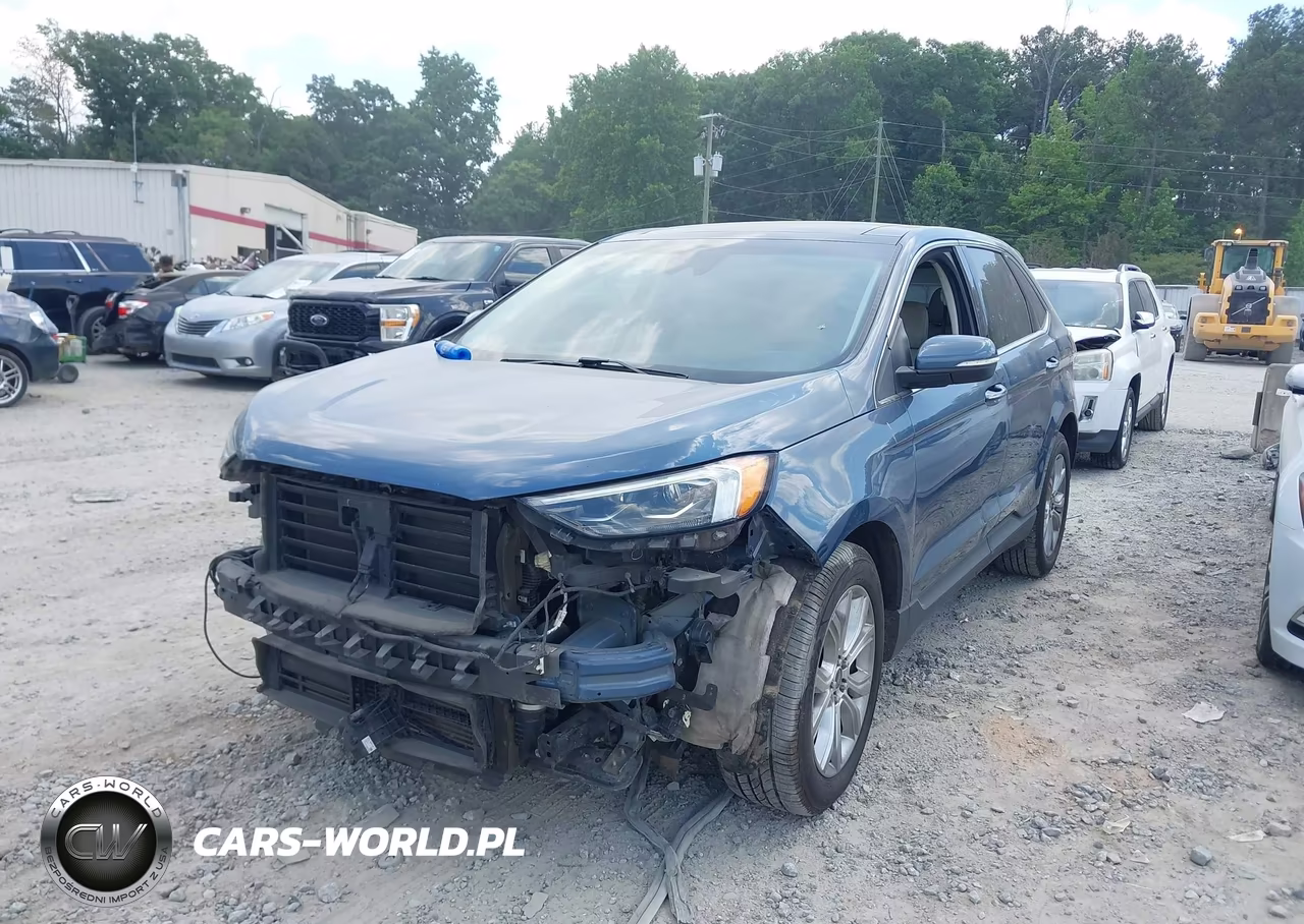 2019 Ford Edge Titanium VIN:2FMPK3K99KBB89069 - 2
