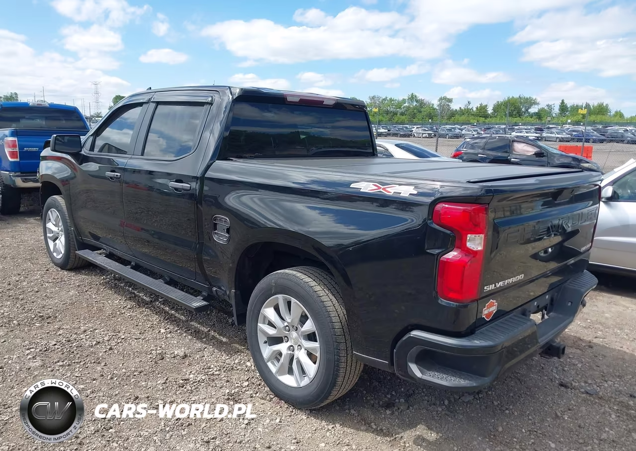 2020 Chevrolet Silverado 1500 4Wd Short Bed Custom VIN:3GCPYBEK8LG142318 - 3