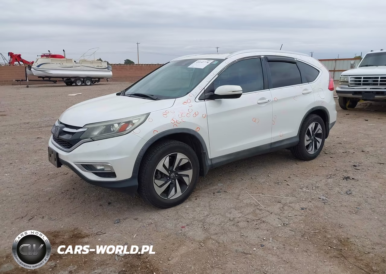 2015 Honda Cr-V Touring VIN:5J6RM4H96FL128914 - 2
