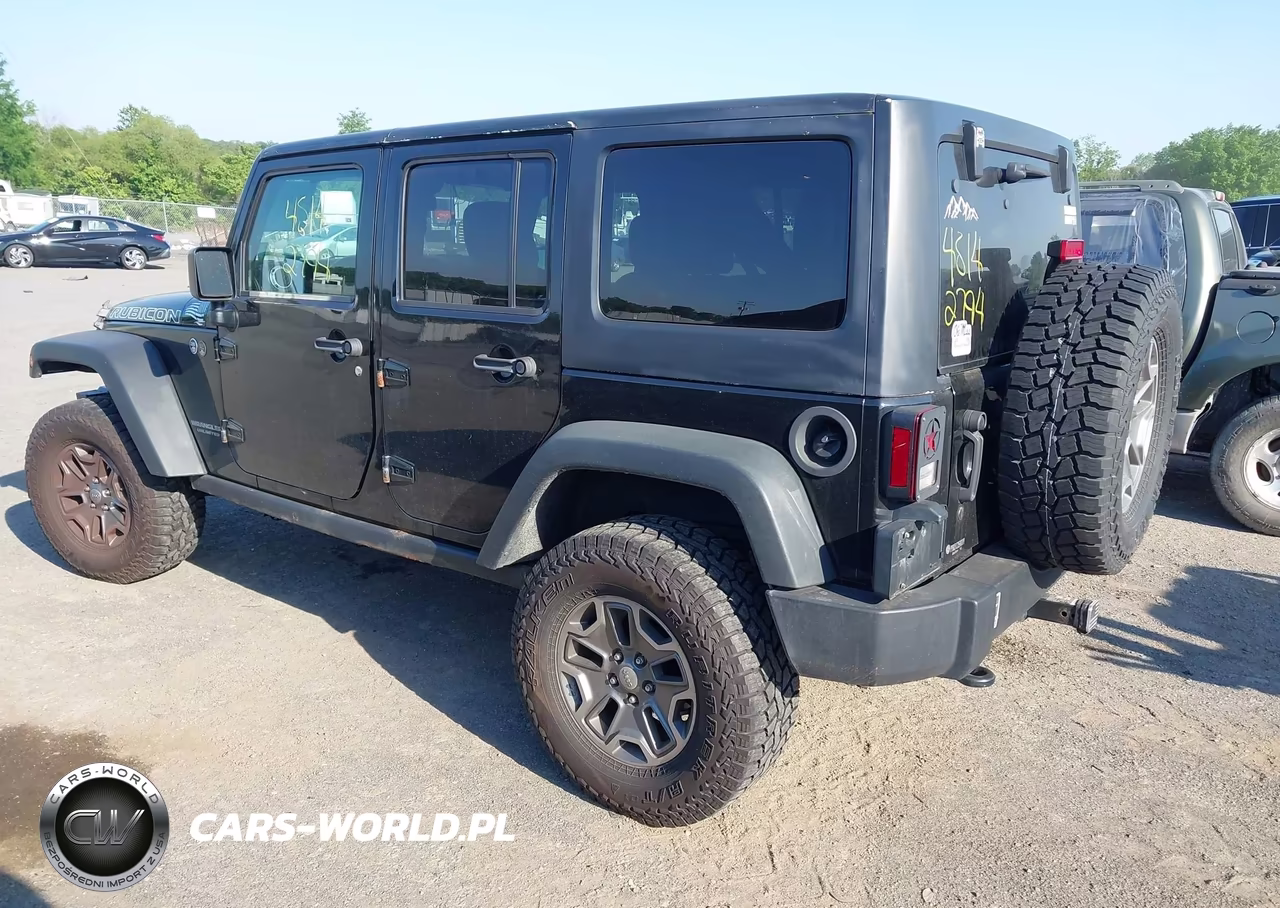 2016 Jeep Wrangler Unlimited Rubicon VIN:1C4BJWFG3GL125158 - 3