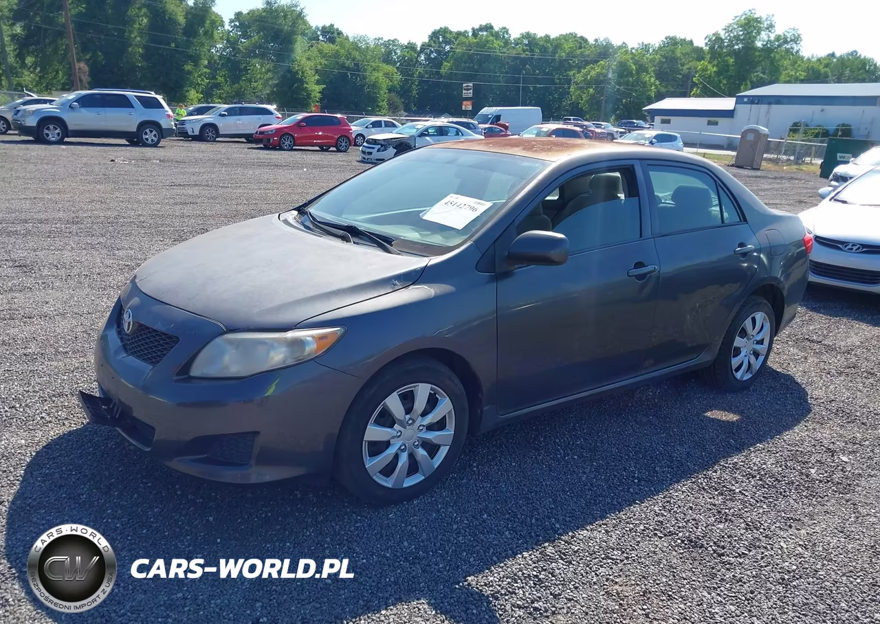 2010 Toyota Corolla Le VIN:1NXBU4EE1AZ327571 - 2