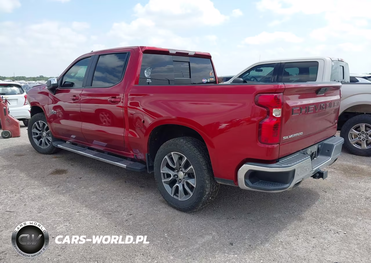 2022 Chevrolet Silverado 1500 Ltd 4Wd Short Bed Lt VIN:1GCUYDED0NZ131574 - 3
