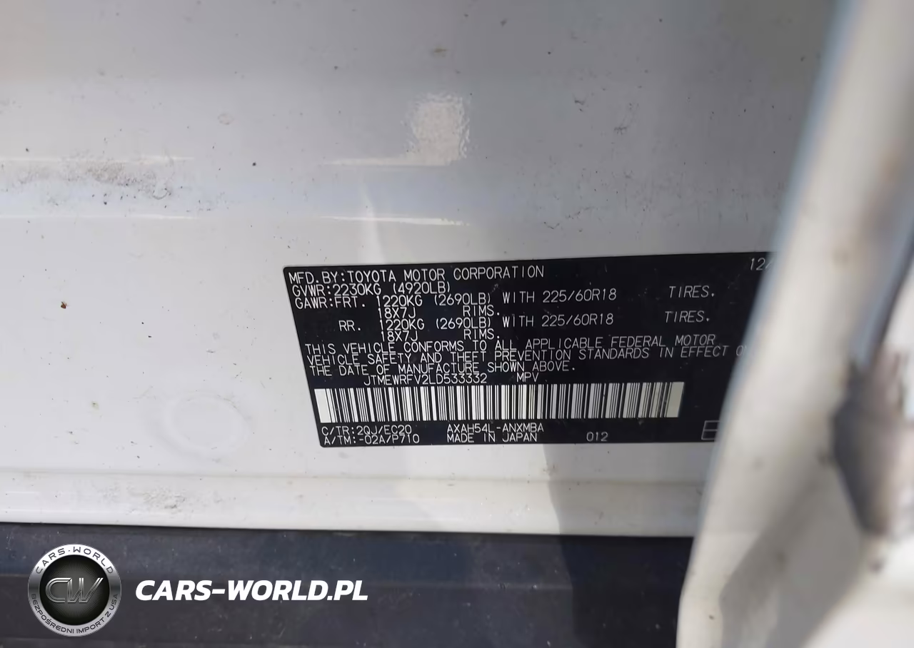 2020 Toyota Rav4 Hybrid Xse VIN:JTMEWRFV2LD533332 - 9