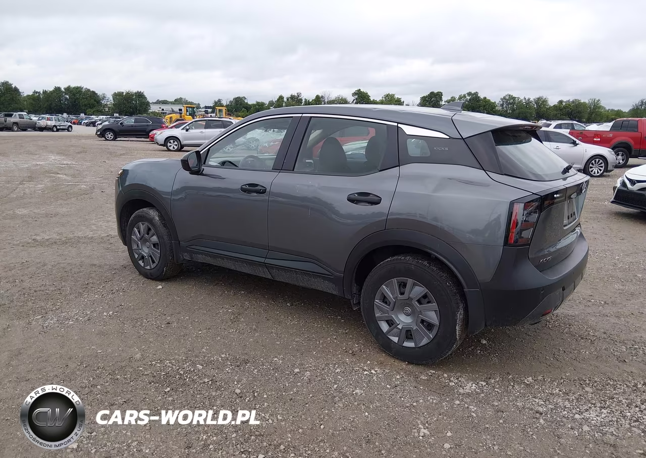 2025 Nissan Kicks S Intelligent Awd VIN:3N8AP6BB9SL383285 - 3