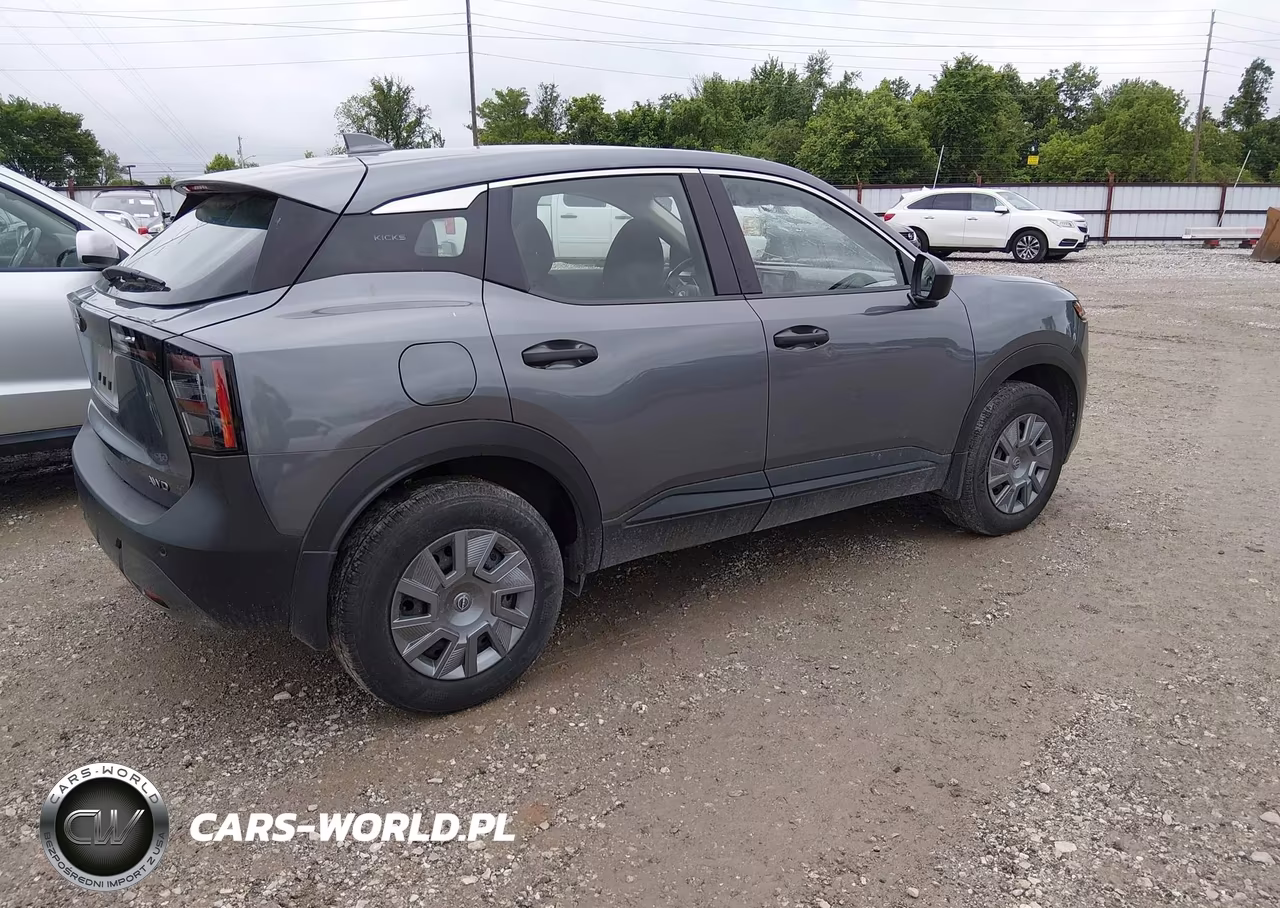 2025 Nissan Kicks S Intelligent Awd VIN:3N8AP6BB9SL383285 - 4