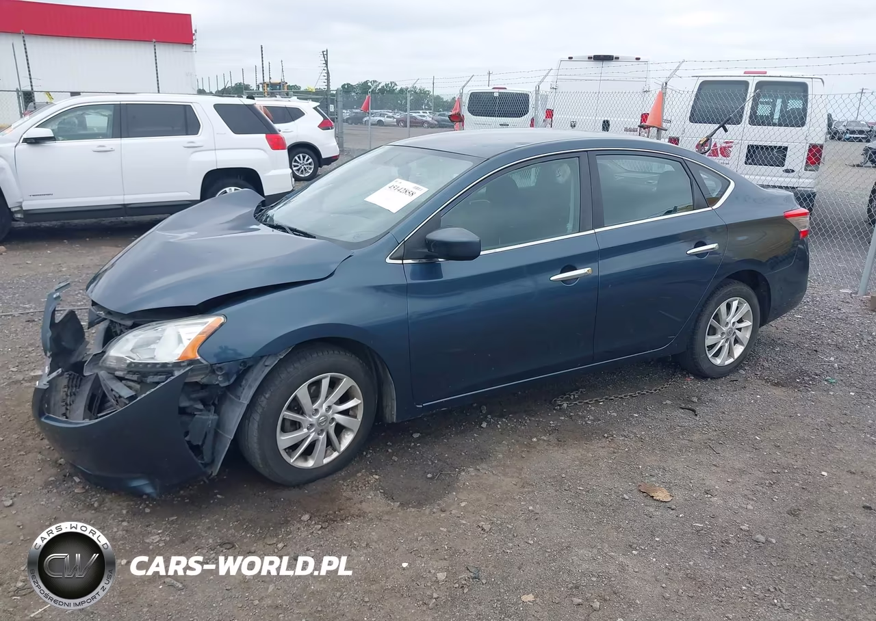 2013 Nissan Sentra S VIN:3N1AB7AP7DL687556 - 2