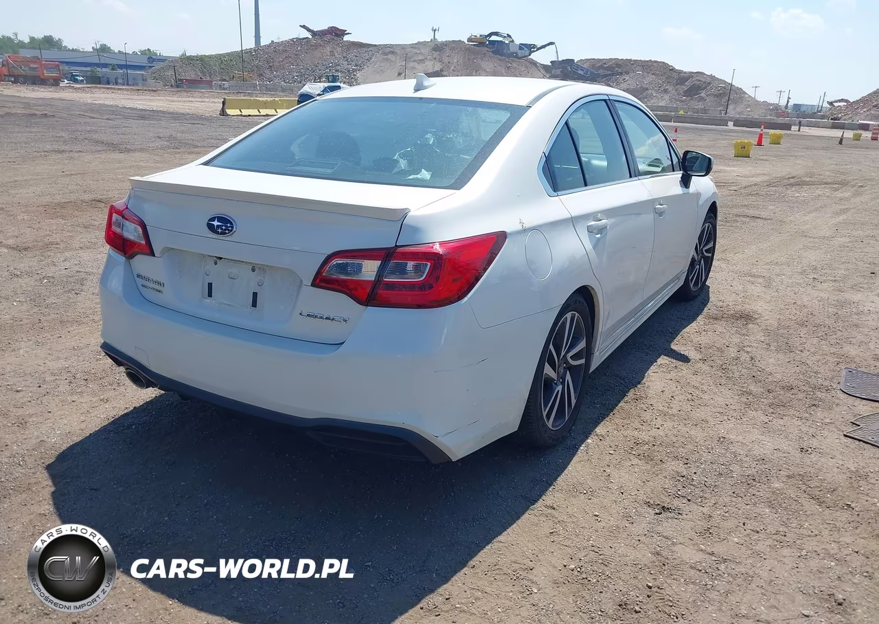 2019 Subaru Legacy 2.5I Sport VIN:4S3BNAR68K3012387 - 4