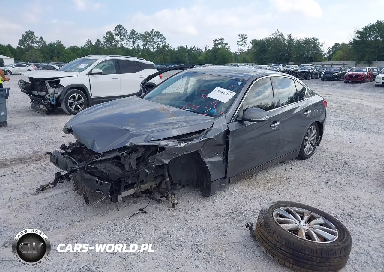 2015 Infiniti Q50 Premium VIN:JN1BV7AP7FM340216 - 2