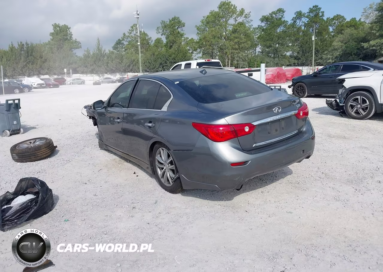 2015 Infiniti Q50 Premium VIN:JN1BV7AP7FM340216 - 3