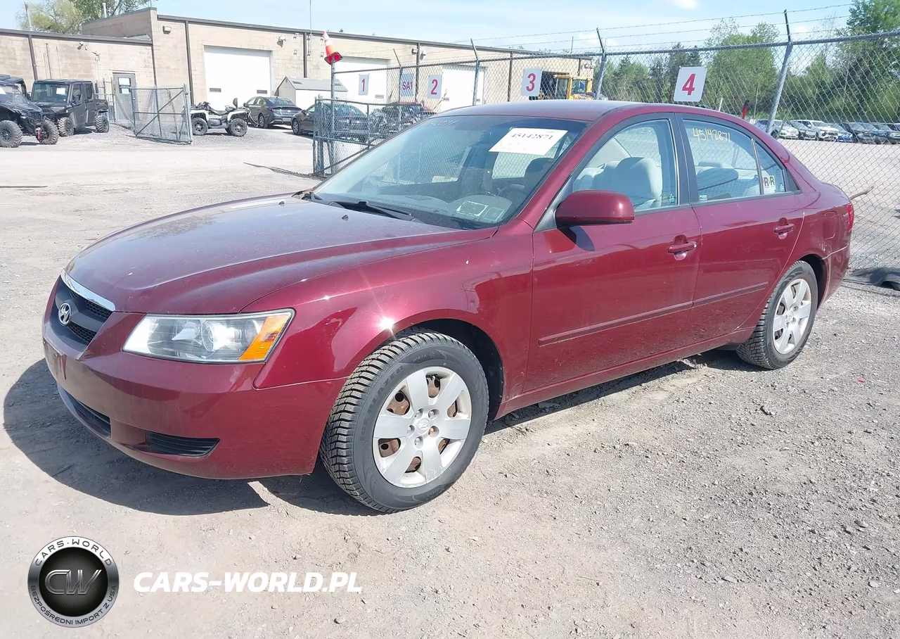 2008 Hyundai Sonata Gls VIN:5NPET46C48H362739 - 2