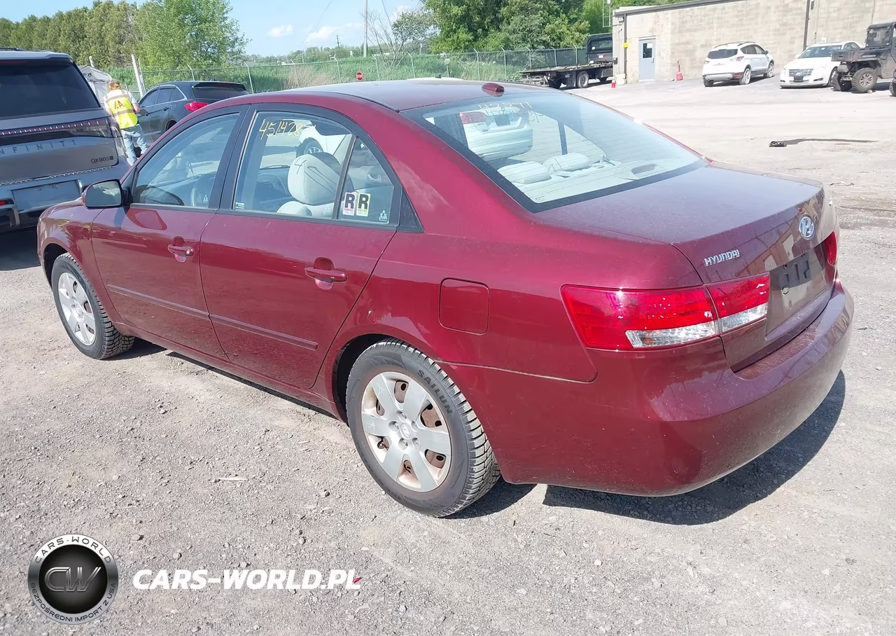 2008 Hyundai Sonata Gls VIN:5NPET46C48H362739 - 3