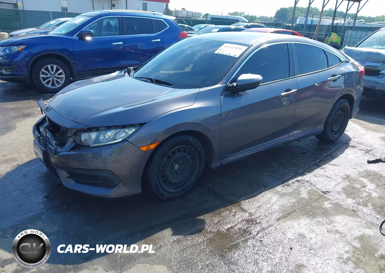 2016 Honda Civic Lx VIN:19XFC2F53GE084509 - 2