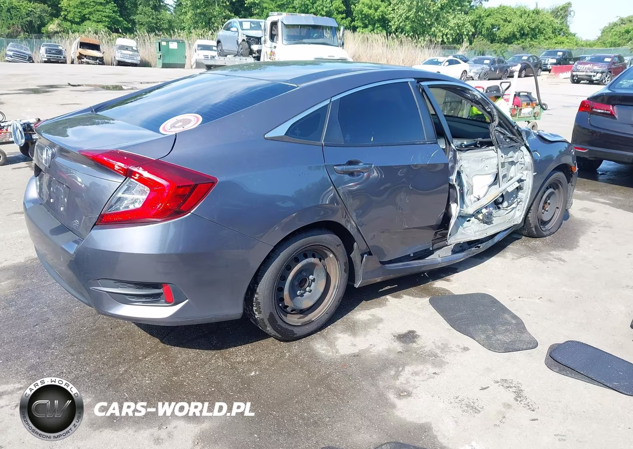 2016 Honda Civic Lx VIN:19XFC2F53GE084509 - 4