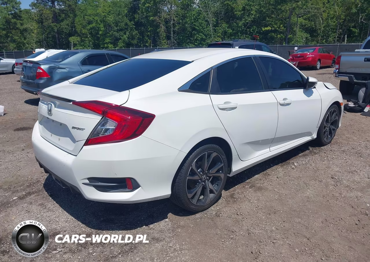 2019 Honda Civic Sport VIN:2HGFC2F85KH602824 - 4