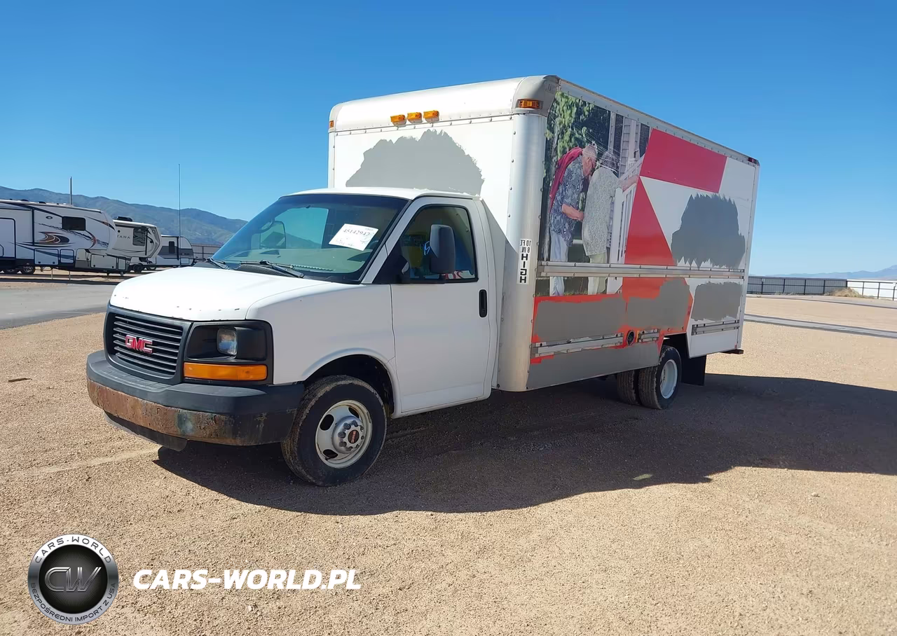 2008 GMC Savana Cutaway Work Van VIN:1GDJG31K481906185 - 2