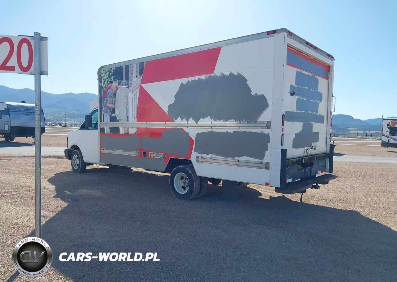 2008 GMC Savana Cutaway Work Van VIN:1GDJG31K481906185 - 3