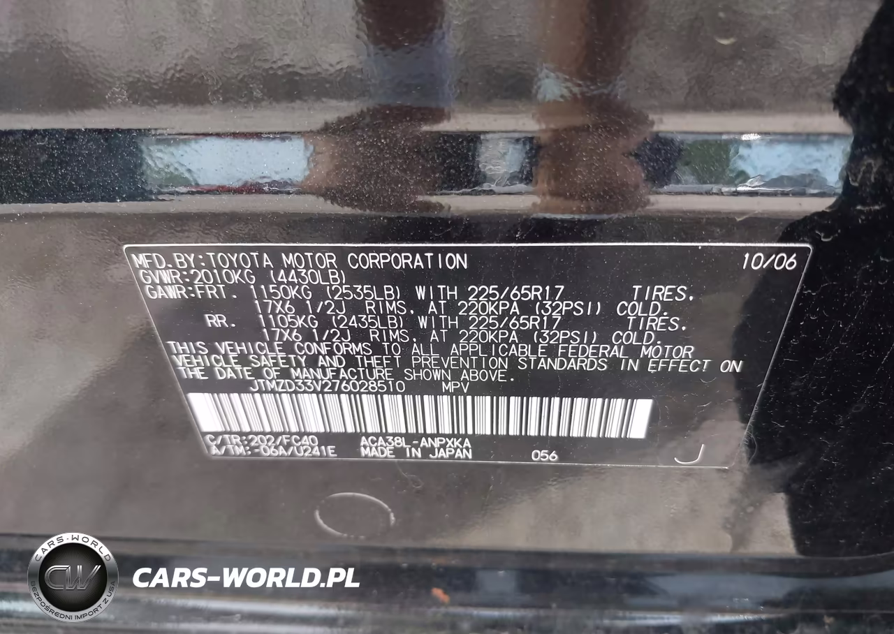 2007 Toyota Rav4 VIN:JTMZD33V276028510 - 9