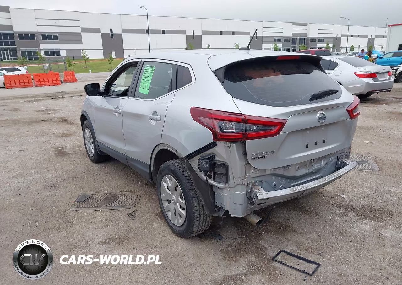 2020 Nissan Rogue Sport S Fwd Xtronic Cvt VIN:JN1BJ1CV2LW551375 - 3